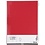 Creativ Company Karton, A4, vel 210x297 mm, 220 gr, rood, 10 stuk/ 1 doos