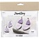Creativ Company Mini Hobbyset Sieraden, Gemarmerde oorringen, lichtpaars, 1 doos
