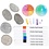 Creativ Company Hobbyset Steendecoratie, Monster, diverse kleuren, 1 doos