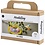 Creativ Company Mini Hobbyset Boetseren, Paasproducten, lichtblauw, oranje, pastel roze, lichtgeel, 1 doos