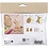 Creativ Company Mini Hobbyset Decoratie, Ei en konijn, bruin, groen, roze, geel, 1 doos