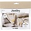 Creativ Company Mini Hobbyset Sieraden, Honingcalciet ketting en oorbellen, 1 doos