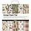 Creativ Company Design papierblok, vel 15,2x15,2 cm, 120 gr, bruin, rood, 50 vel/ 1 doos