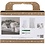 Creativ Company Mini Hobbyset Hars Gieten, Kerstbomen, wit, 1 doos