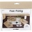 Creativ Company Mini Hobbyset Foam Druk, Kaart met duiven, beige, 1 doos