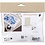 Creativ Company Mini Hobbyset Foam Druk, Kaart met dessin, wit, off white, 1 doos