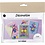 Creativ Company Mini Hobbyset Decoratie, Versierde kaarten, blauw, groen, roze, 1 doos