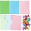 Creativ Company Mini Hobbyset Decoratie, Versierde kaarten, blauw, groen, roze, 1 doos