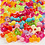 Creativ Company Tri-kralen mix, d 10 mm, gatgrootte 2 mm, 65 gr, 125 ml/ 1 doos