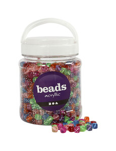 Creativ Company Dobbelsteen kralen