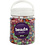 Creativ Company Dobbelsteen Kralen, afm 7x7 mm, gatgrootte 1,5 mm, diverse kleuren, 510 gr, 700 ml/ 1 Doosje