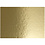 Creativ Company Metallic Foliekarton, A4, vel 210x297 mm, 280 gr, goud, 10 vel/ 1 doos
