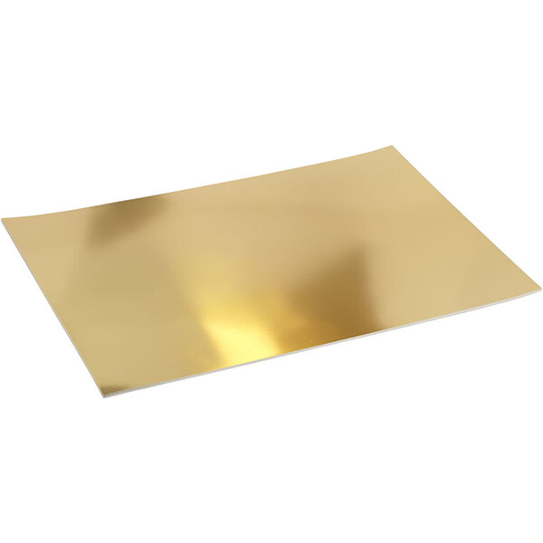 Creativ Company Metallic Foliekarton, A2, vel 420x594 mm, 280 gr, goud, 10 vel/ 1 doos