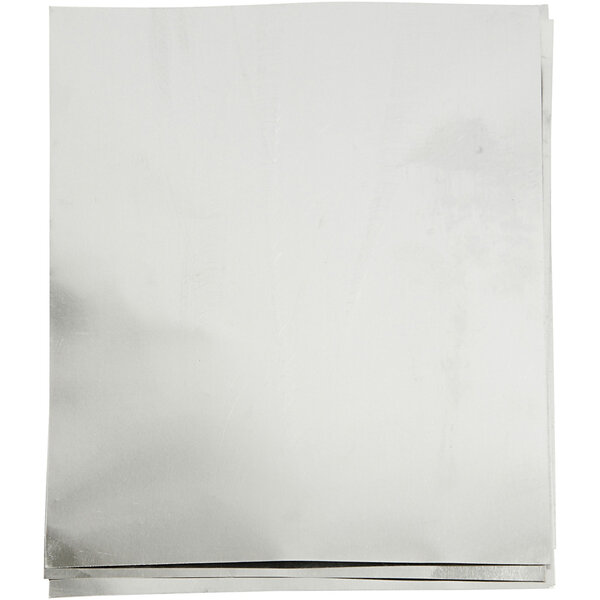 Creativ Company Reliëffolie, A5, vel 148x210 mm, dikte 0,9 mm, zilver, 10 stuk/ 1 doos