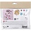 Creativ Company Mini Hobbyset Sieraden, Halsketting, armband, clips, broche, blauw, lichtblauw, pastel roze, 1 doos
