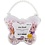 Creativ Company Waskralen, gatgrootte 1,3-2,5 mm, pastel orange, lichtroze, lichtpaars, parelmoer, 127 gr, 1 doos
