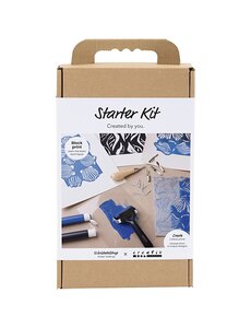 Creativ Company Starter Hobbyset Blokdrukken
