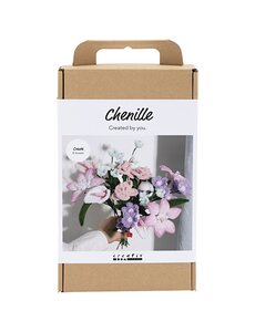 Creativ Company Hobbyset Bloemen van Chenilledraad