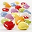 Creativ Company Hart kralen, afm 25x15 mm, gatgrootte 3 mm, 70 gr, 125 ml/ 1 doos