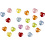 Creativ Company Hart kralen, afm 25x15 mm, gatgrootte 3 mm, 70 gr, 125 ml/ 1 doos