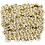 Creativ Company Letterkralen, d 7 mm, gatgrootte 1 mm, goud, 165 gr/ 1 doos