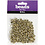 Creativ Company Letterkralen, d 7 mm, gatgrootte 1,2 mm, goud, 21 gr/ 1 doos