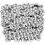 Creativ Company Letterkralen, d 7 mm, gatgrootte 1,2 mm, zilver, 165 gr/ 1 doos