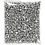 Creativ Company Letterkralen, d 7 mm, gatgrootte 1,2 mm, zilver, 165 gr/ 1 doos