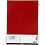Creativ Company Vellumpapier, A4, vel 210x297 mm, 100 gr, rood, 10 vel/ 1 doos