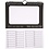 Creativ Company Internationale verjaardagskalender, afm 19x23 cm, gatgrootte 15,3x9,2 cm, 180 gr, 5 stuk/ 1 doos