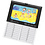 Creativ Company Internationale verjaardagskalender, afm 19x23 cm, gatgrootte 15,3x9,2 cm, 180 gr, 5 stuk/ 1 doos