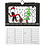 Creativ Company Internationale verjaardagskalender, afm 19x23 cm, gatgrootte 15,3x9,2 cm, 180 gr, 5 stuk/ 1 doos