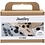 Creativ Company Mini Hobbyset Sieraden, Rozen, zwart, zwart/wit, wit, 1 doos