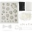 Creativ Company Mini Hobbyset Sieraden, Rozen, zwart, zwart/wit, wit, 1 doos