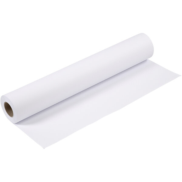 Creativ Company Tekenpapier op rol, B: 61 cm, 80 gr, wit, 50 m/ 1 rol