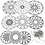 Creativ Company Mobielen met motief, d 12+15+18 cm, 300 gr, 20 set/ 1 doos