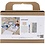Creativ Company Mini Hobbyset Decoratie, Porseleinen onderzetters, blauw, 1 doos