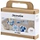 Creativ Company Mini Hobbyset Decoratie, Porseleinen onderzetters, blauw, 1 doos