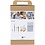 Creativ Company Hobbyset Decoupage, Oesterschelpen, blauw, 1 doos