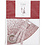 Vivi Gade Kegels, H: 18+28 cm, 120 gr, rood, wit, 3 stuk/ 1 doos
