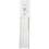 Vivi Gade Papieren vlechtstroken, L: 44+78 cm, d 6,5+11,5 cm, B: 15+25 mm, wit, 32 stroken/ 1 doos