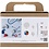 Creativ Company Mini Hobbyset Boetseren, Robot, blauw, grijs, rood, 1 doos