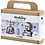 Creativ Company Mini Hobbyset Boetseren, Robot, blauw, grijs, rood, 1 doos