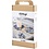 Creativ Company Hobbyset Kintsugi, Onderzetter, blauw, goud, lichtrood, wit, 1 doos
