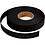 Vlechtstroken, B: 15 mm, dikte 0,55 mm, zwart, 9.50 m/ 1 rol