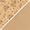 Creativ Company Faux Leather Papier, B: 49,5 cm, unikleurig,bedrukt, 350 gr, lichtbruin, 1 m/ 1 rol