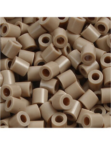 NABBI Strijkkralen, afm 5x5 mm, gatgrootte 2,5 mm, medium, beige (32248), 6000 stuk/ 1 doos