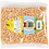NABBI Strijkkralen, afm 5x5 mm, gatgrootte 2,5 mm, medium, lichtpoeder (32228), 6000 stuk/ 1 doos