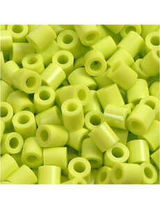 NABBI Strijkkralen, afm 5x5 mm, gatgrootte 2,5 mm, medium, lime green (32241), 6000 stuk/ 1 doos