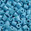 NABBI Strijkkralen, afm 5x5 mm, gatgrootte 2,5 mm, medium, turquoise (32256), 6000 stuk/ 1 doos
